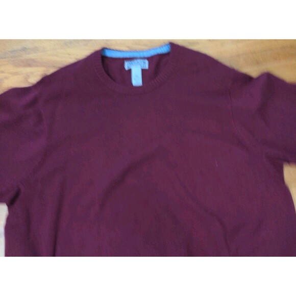 Duluth Trading Co Cotton Blend Crew Neck Strongarm Sweater Men's Size 3XL Red - Picture 2 of 5